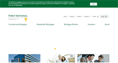Desktop Screenshot of firstnational.ca