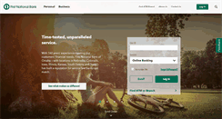 Desktop Screenshot of firstnational.com