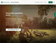 Tablet Screenshot of firstnational.com